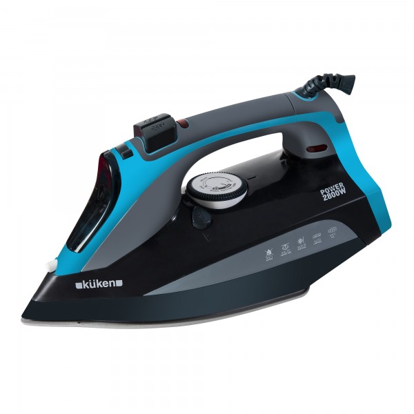 Plancha vapor 2800w. suela ceramica