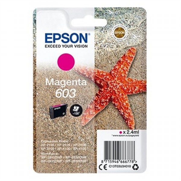 Epson cartucho 603 magenta