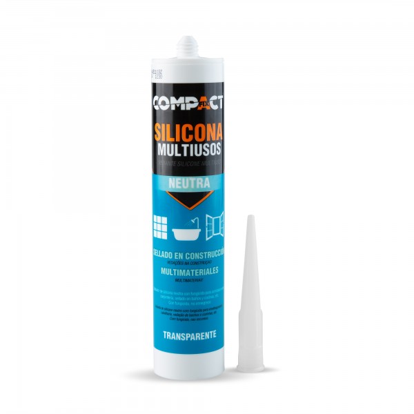 Silicona 300ml.neutra transparente