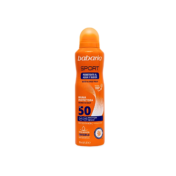 Babaria sport bruma protectora spf50 200ml vaporizador