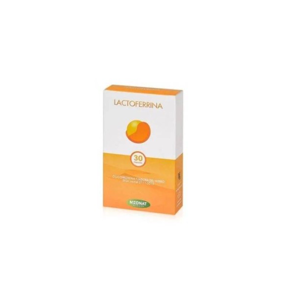 Lactoferrina 200mg 30 Caps Mednat