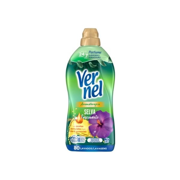 Vernel suavizante selva 80 lavados