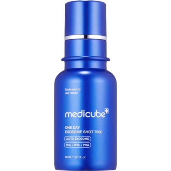 Medicube one day exosome shot 7500 tratamiento 30ml