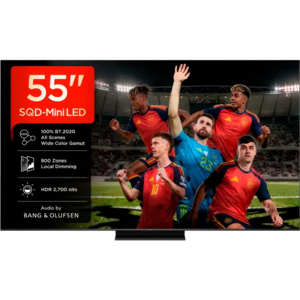 Tcl 55c7l negro / televisor smart tv 55" / 4k uhd sqd-mini led